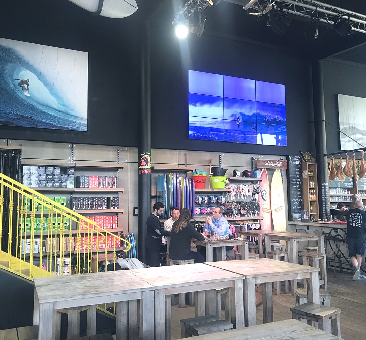 Intérieur du magasin boardriders
