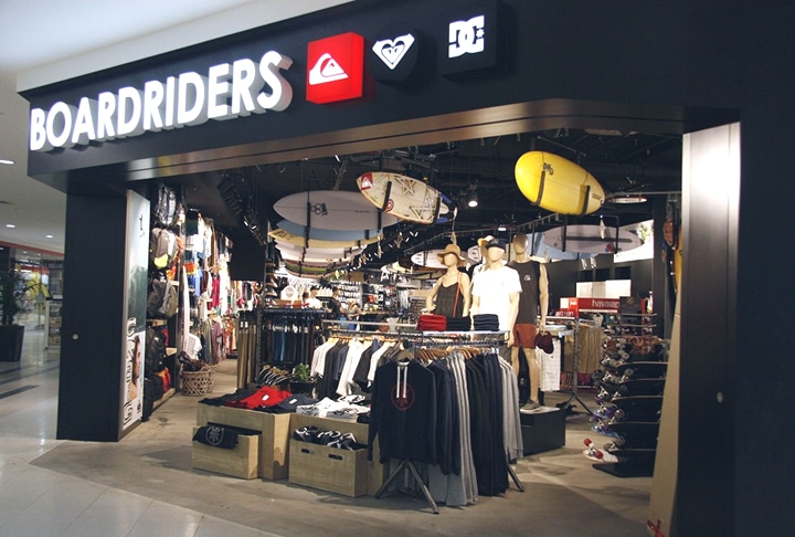 Devanture du magasin boardriders