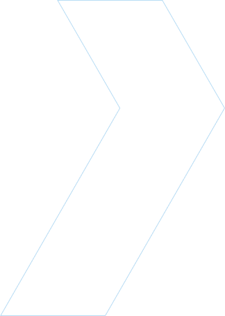 Élément graphique chevron bleu clair MADIC Digital