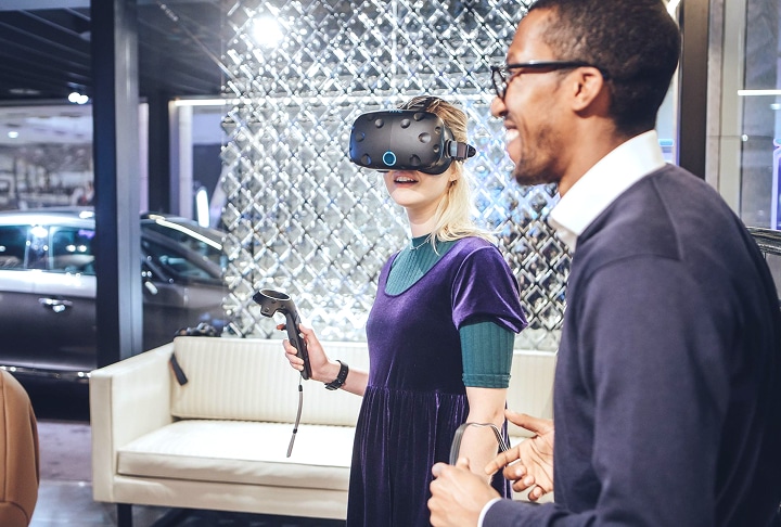 Animation de réalité virtuelle mise en place par MADIC Digital pour DS automobiles 5